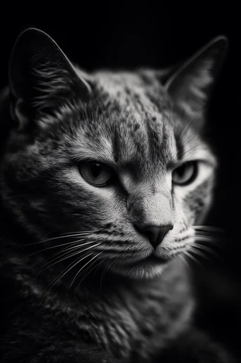 Intimate Monochrome Macro style reference image — intimate portrait