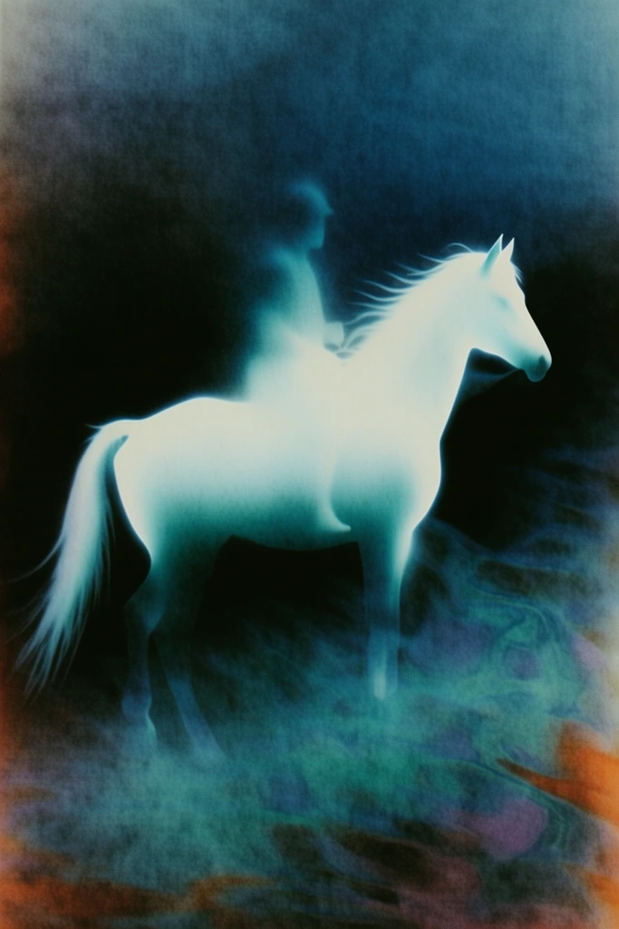 Luminous Spectral Noir style AI image example 3
