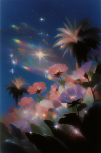Retro Cosmic Airbrush style reference image — vintage sci-fi aesthetic