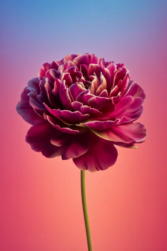 Electric Botanical Minimalism style reference image — sharp macro detail