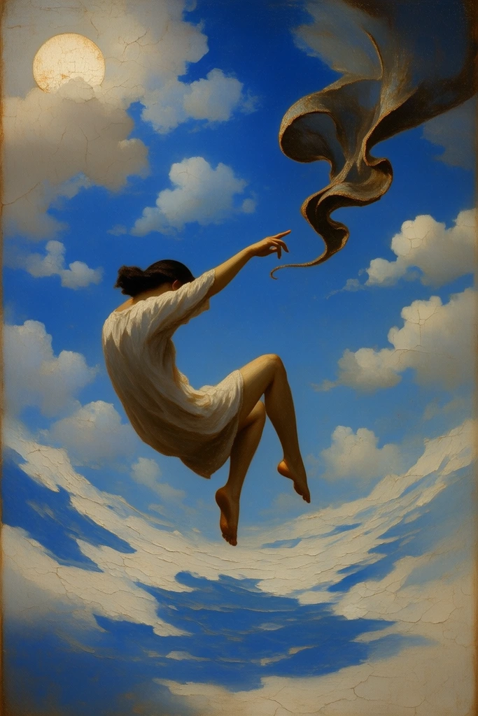 Ethereal Surreal Skybound style AI image example 1