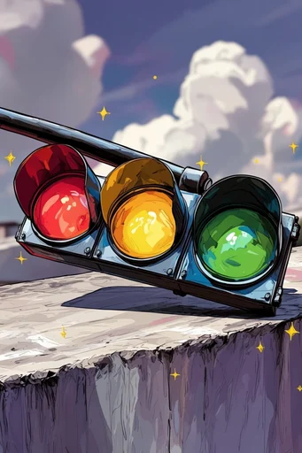 Vibrant Anime Still-Life style reference image — cel-shaded illustration