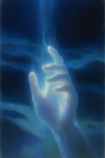 Ethereal Bioluminescent Nocturne style reference image — surreal soft-focus lighting