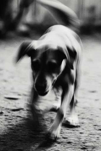 Kinetic Spectral Noir style reference image — directional panning