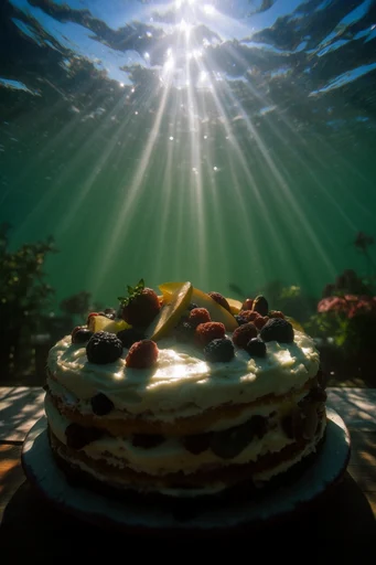 Luminous Subaqueous Dreamscape style reference image — mystical submerged environment