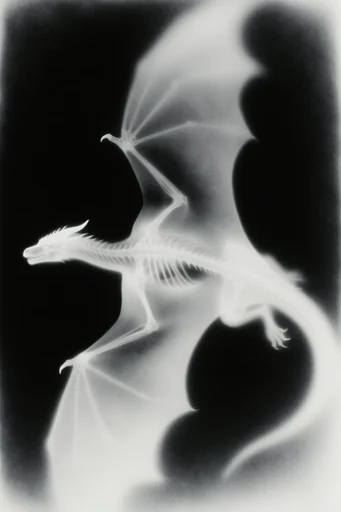 Ethereal Nocturnal Luminescence style reference image — solarized texture
