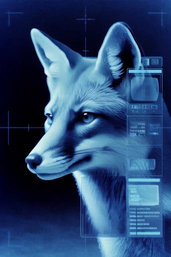Analytical Cybernetic Surveillance style reference image — cybernetic surveillance