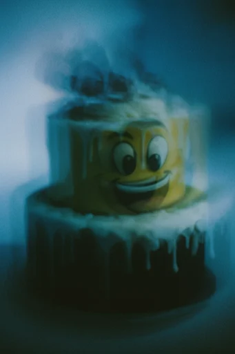 Kinetic Thermal Melancholy style reference image — low-key lighting