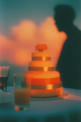Luminous Twilight Surrealism style reference image — vintage light leaks