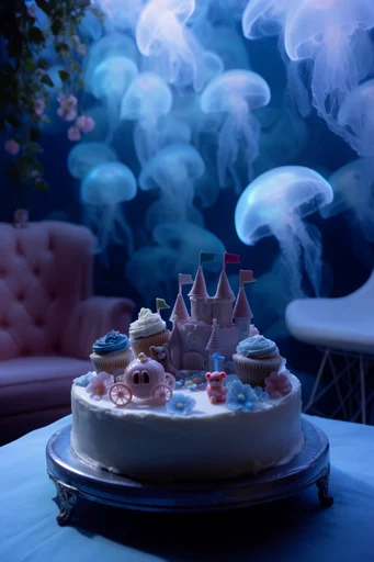 Ethereal Bioluminescent Surrealism style reference image — cinematic scale