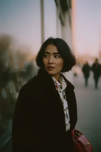 Ethereal Cinematic Nostalgia style reference image — 35mm film grain
