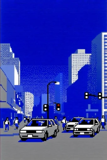 Retro Digital Artifacts style reference image — 90s retro OS GUI