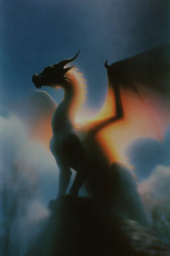 Ethereal Spectral Luminance style reference image — teal and orange contrast