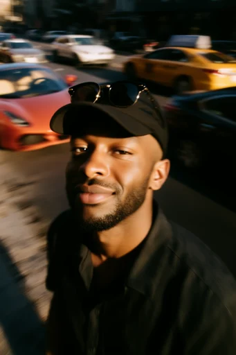Cinematic Urban Blur moodboard — generate AI images in this style