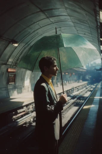 Nostalgic Cinematic Surrealism style reference image — cinematic analog film grain