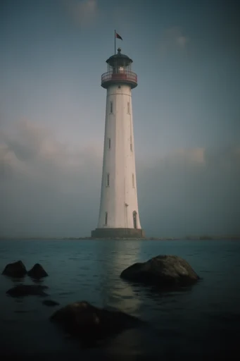 Ethereal Cinematic Melancholy style reference image — shallow depth of field