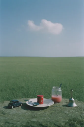 Minimalist Surreal Liminality style reference image — liminal space