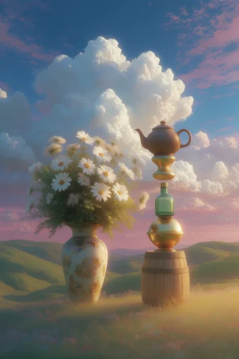 Ethereal Pastel Surrealism style reference image — pastel dreamscape