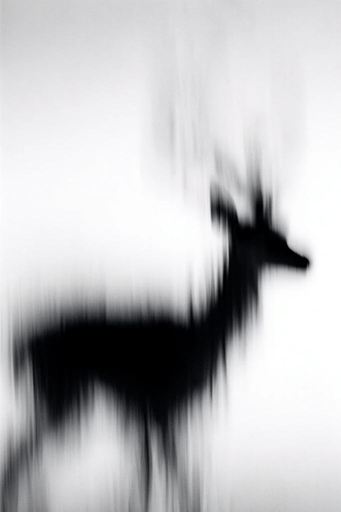 Ethereal Monochrome Motion style AI image example 3