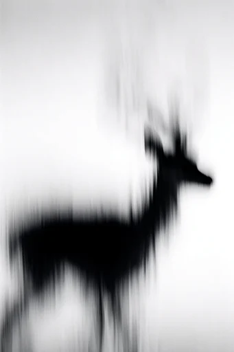 Ethereal Monochrome Motion style AI image example 3