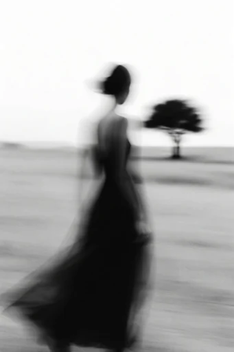 Ethereal Monochrome Motion moodboard — generate AI images in this style