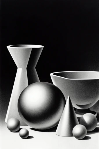 Monochrome Avant-Garde Noir style reference image — chiaroscuro noir