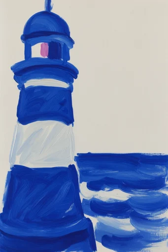 Textured Fauvist Minimalism style reference image — organic color blocking