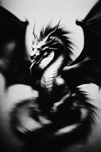 Nocturnal Monochrome Noir style reference image — high contrast