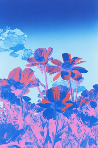 Surreal Infrared Minimalist style reference image — stark graphic shadows