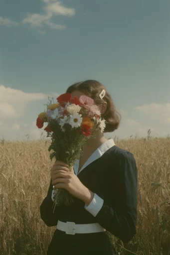 Nostalgic Surrealist Poetics style reference image — poetic editorial composition