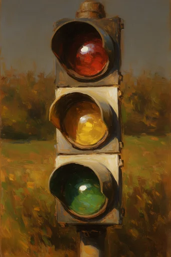 Luminous Impasto Pastoral style reference image — visible textured brushstrokes