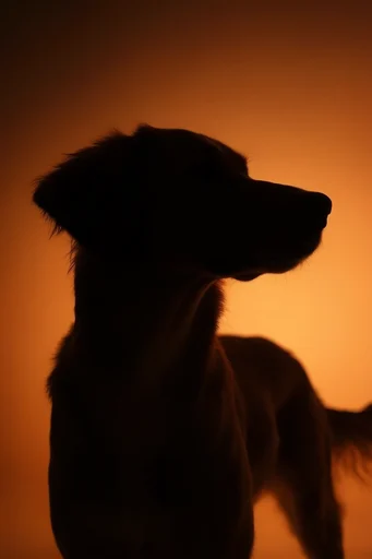 Cinematic Amber Chiaroscuro style reference image — film grain texture