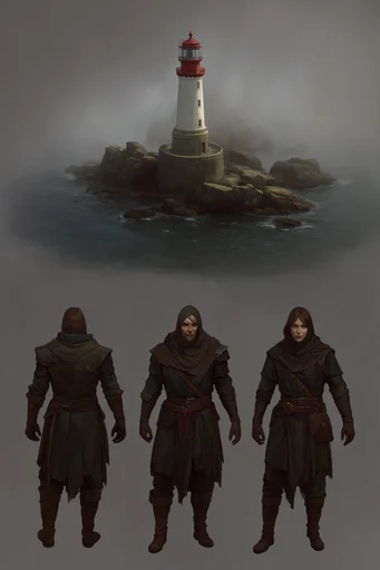Gritty Atmospheric Concept style reference image — muted earth tones