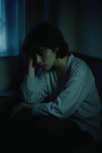 Cinematic Nocturnal Introspection moodboard — generate AI images in this style