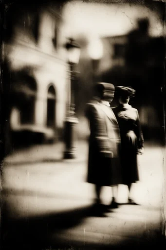 Spectral Pictorialist Noir style reference image — pictorialism