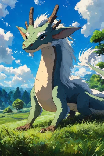 Vibrant Anime Dreamscapes style reference image — dynamic lighting