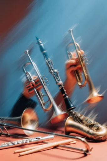 Kinetic Ethereal Velocity style reference image — kinetic motion blur