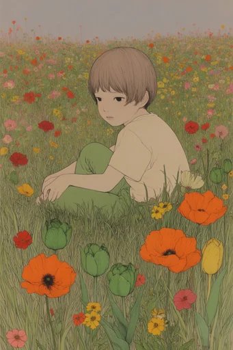 Earthy Mystical Nouveau style reference image — melancholic whimsy