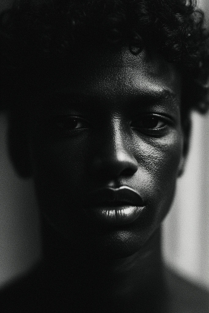 Cinematic Chiaroscuro Portraits style AI image example 2