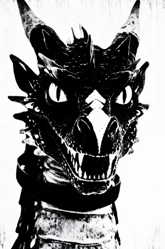 Raw Post-Punk Minimalism style reference image — stark black and white