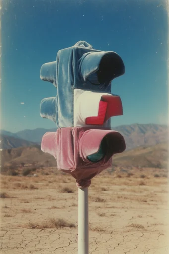 Nostalgic Surrealist Americana style reference image — surrealist Americana