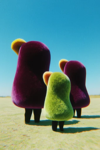 Vibrant Analog Surrealism style AI image example 3