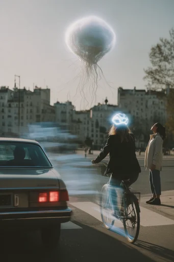 Cinematic Surreal Sci-Fi style reference image — cinematic lighting