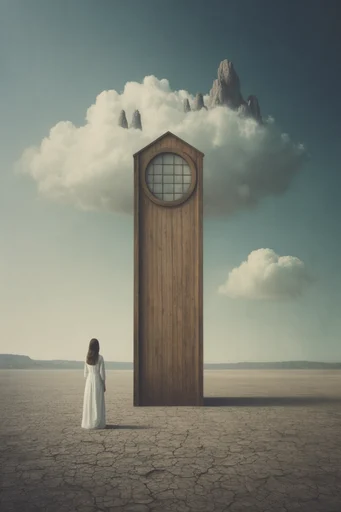 Ethereal Surrealist Portals style reference image — magical realism