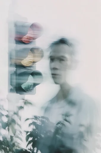 Ethereal Glitch Surrealism style reference image — pixel-sorting