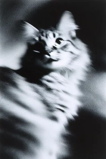 Kinetic Spectral Noir style reference image — psychological intensity