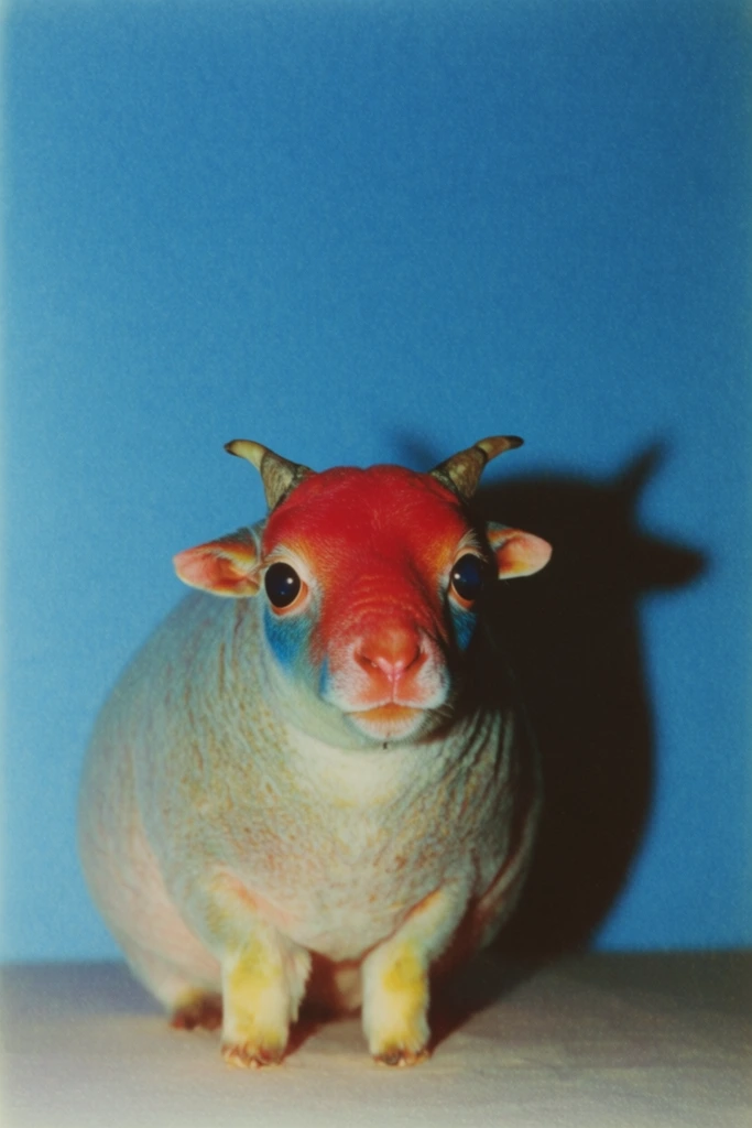 Nostalgic Surrealist Pop style AI image example 3