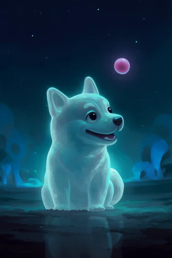 Ethereal Nocturnal Cosmicism style reference image — high contrast