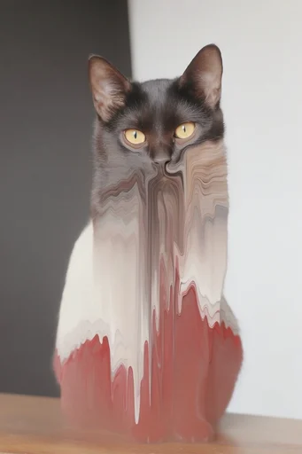 Surreal Fluid Deconstruction style reference image — fluid dynamics