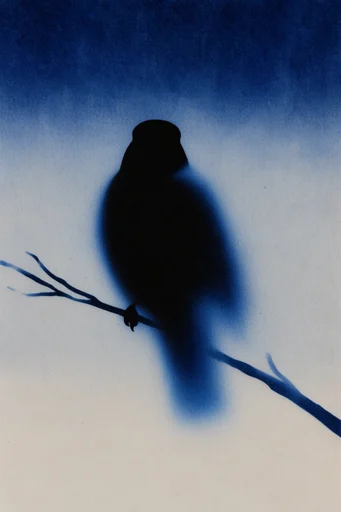Ethereal Nocturnal Noir style AI image example 3